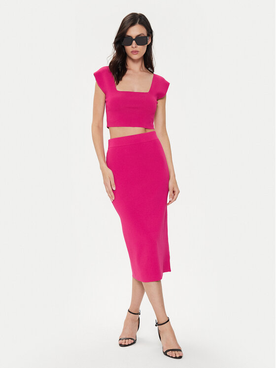 Ted Baker Ted Baker топ Brenha 274532 Розов Slim Fit