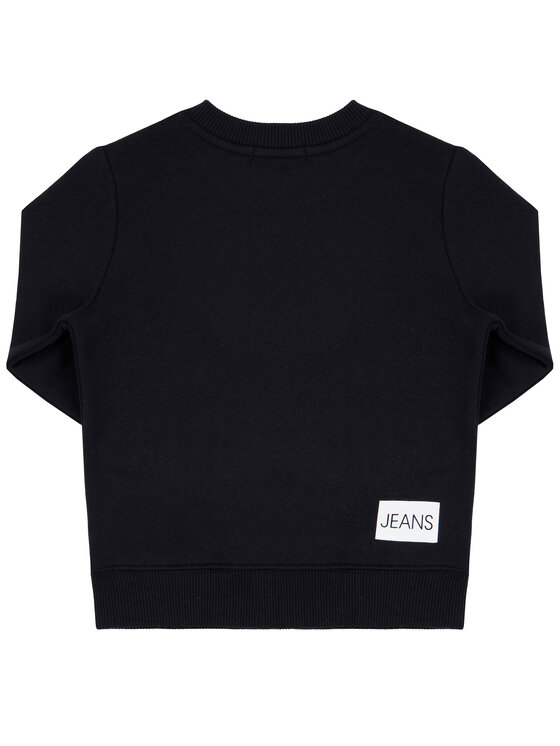 Calvin Klein Jeans Calvin Klein Jeans Bluză Institutional IU0IU00040 Negru Regular Fit