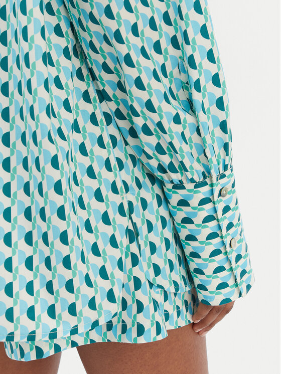 Seafolly Seafolly Košeľa Sorrento 55575-TO Zelená Oversize