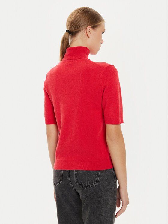 United Colors Of Benetton United Colors Of Benetton Rollkragenpullover 1035D2036 Rot Regular Fit