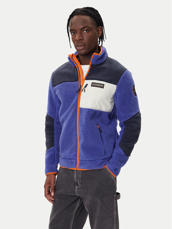 Napapijri Napapijri Polar Yupik NP0A4GNT Niebieski Regular Fit