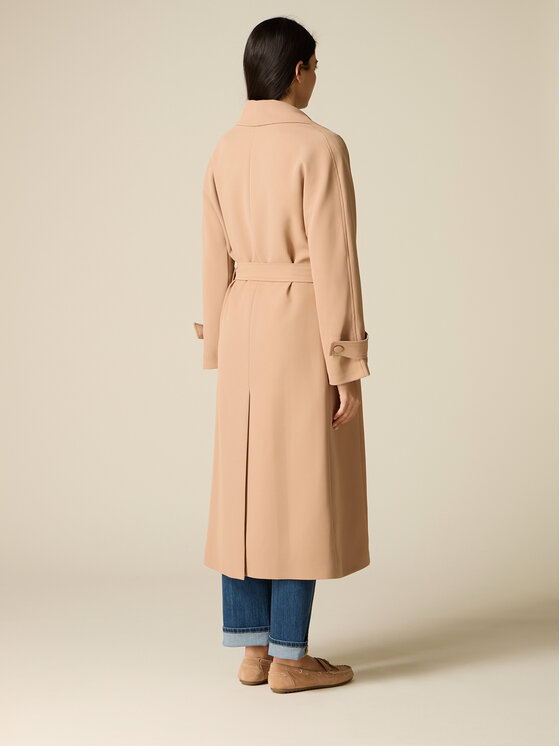 Oltre Oltre Cappotto invernale 0001J000147N012 Beige Baggy Fit