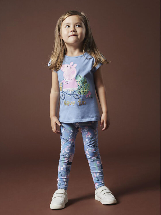 NAME IT NAME IT Tricou PEPPA PIG 13231832 Albastru Regular Fit