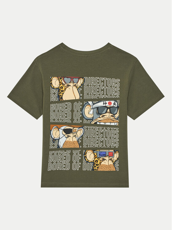 NAME IT NAME IT T-Shirt 13238524 Zielony Regular Fit