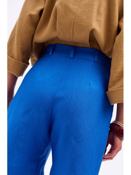 blue shadow blue shadow Bermudy Filipa Niebieski Regular Fit
