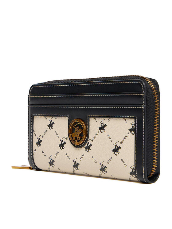 Beverly Hills Polo Club Beverly Hills Polo Club Портфейл CEO-BHPC-W1-001-AW25 Екрю
