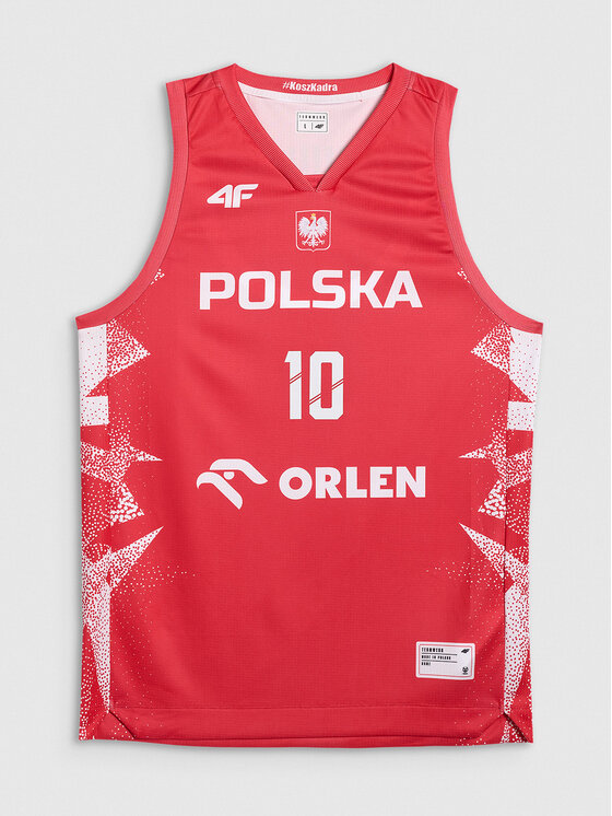 4F 4F Koszulka techniczna TEAMWEAR Kolorowy Regular Fit