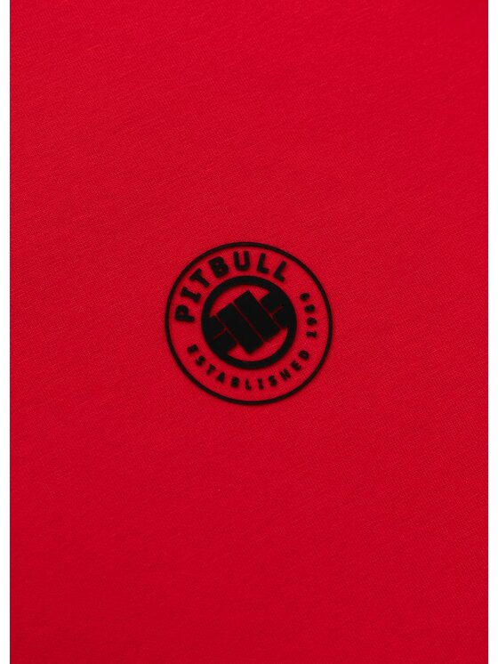 PITBULL PITBULL Bluza DOGWOOD Czerwony Regular Fit