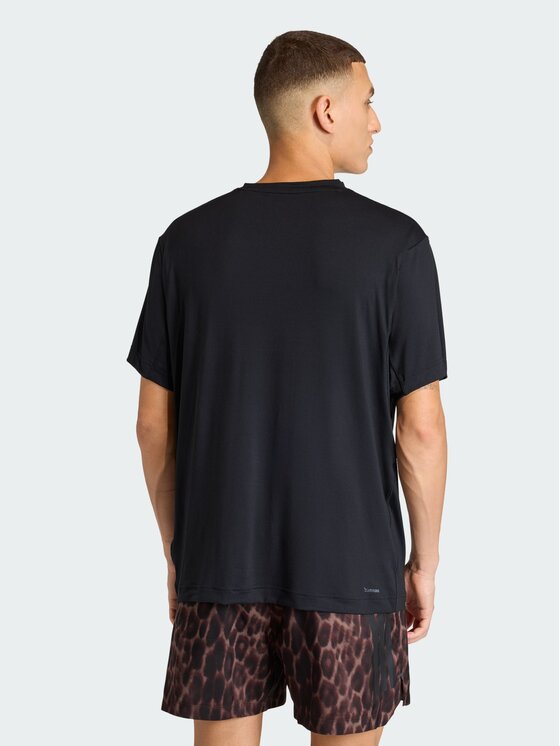 adidas adidas Koszulka techniczna 163682 Czarny Regular Fit