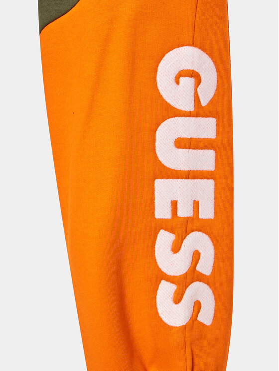 Guess Guess Donji dio trenerke L3BQ11 KAX73 Kaki Relaxed Fit