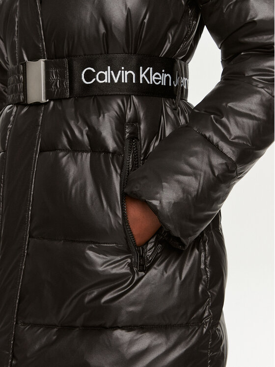Calvin Klein Jeans Calvin Klein Jeans Μπουφάν χειμωνιάτικο J20J223578 Μαύρο Regular Fit