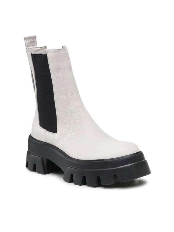 Carinii Botine B7920 Alb Alb imagine noua