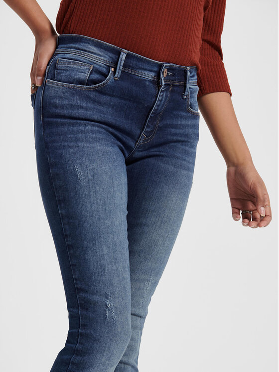 ONLY ONLY Jeansy Shape 15159137 Granatowy Skinny Fit