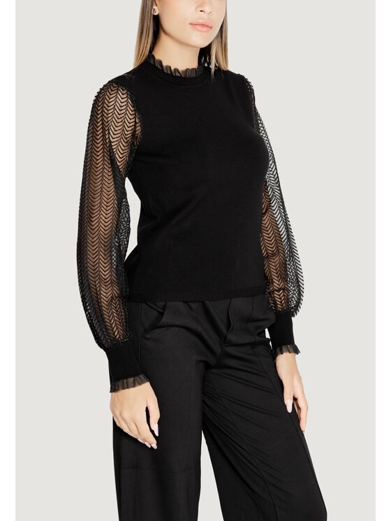Morgan De Toi Morgan De Toi Maglione 232-MBILY Nero Regular Fit