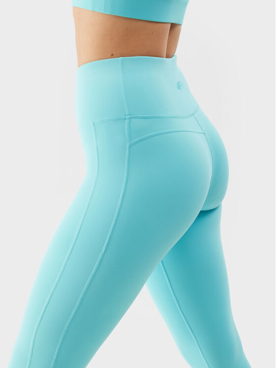 4F 4F Colanți 4FWSS24TFTIF232 Albastru Slim Fit