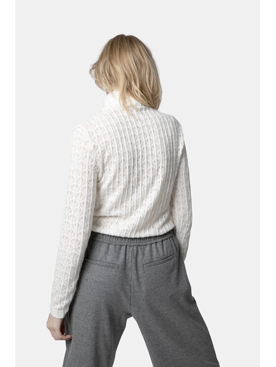 PINKO PINKO Rolák Rufina Lupetto Bílá Regular Fit
