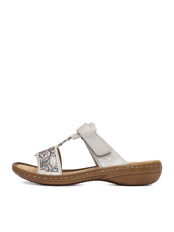 Rieker Rieker Ciabatte CEO-608K2-40 Argento