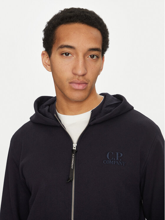 C.P. Company C.P. Company Bluza 18CMSS044A005086W Granatowy Regular Fit