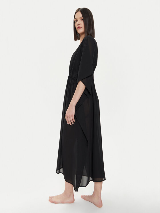 Selmark Selmark Кимоно BL395 Черен Relaxed Fit