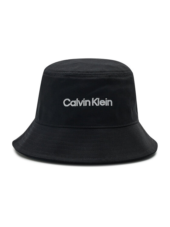 Cappello Double Line Embro Bucket K50K508736 Nero