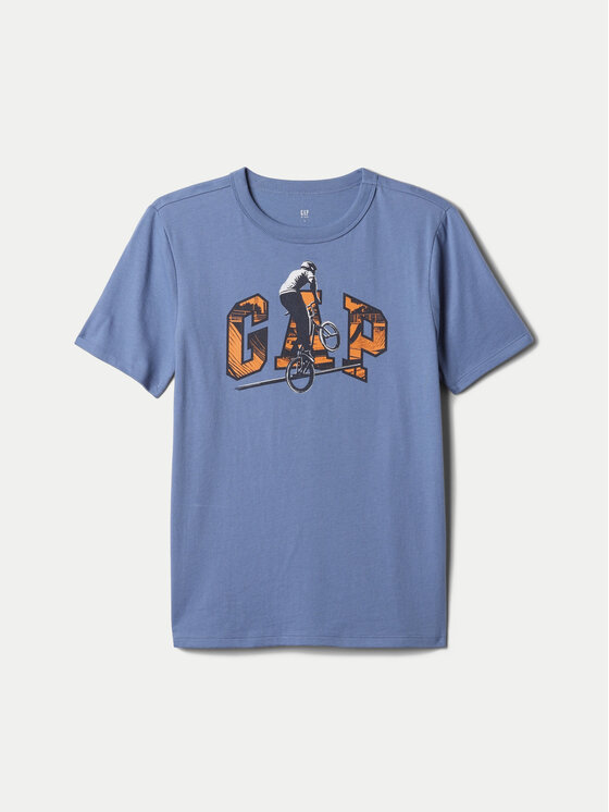 Gap T-shirt 544192-02 Blu Regular Fit, taglia : 4Y
