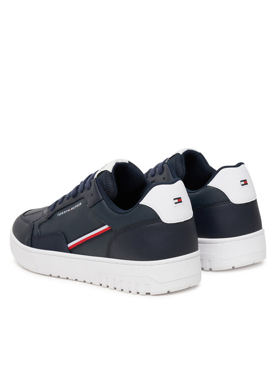 Tommy Hilfiger Tommy Hilfiger Tenisice Th Basket Core Stripes FM0FM05631 Tamnoplava