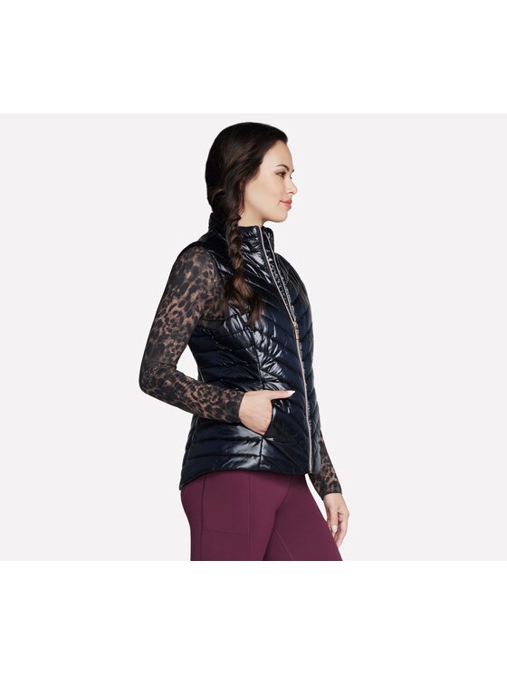 Skechers Skechers Gilet JA151-BLK Nero Regular Fit