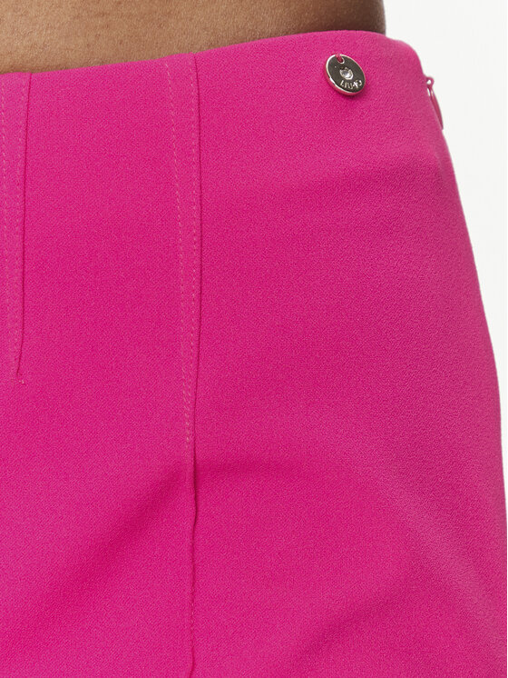 Liu Jo Liu Jo Hlače iz tkanine CA4137 J1930 Roza Flare Fit