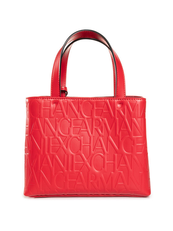 Sac rouge armani cheap