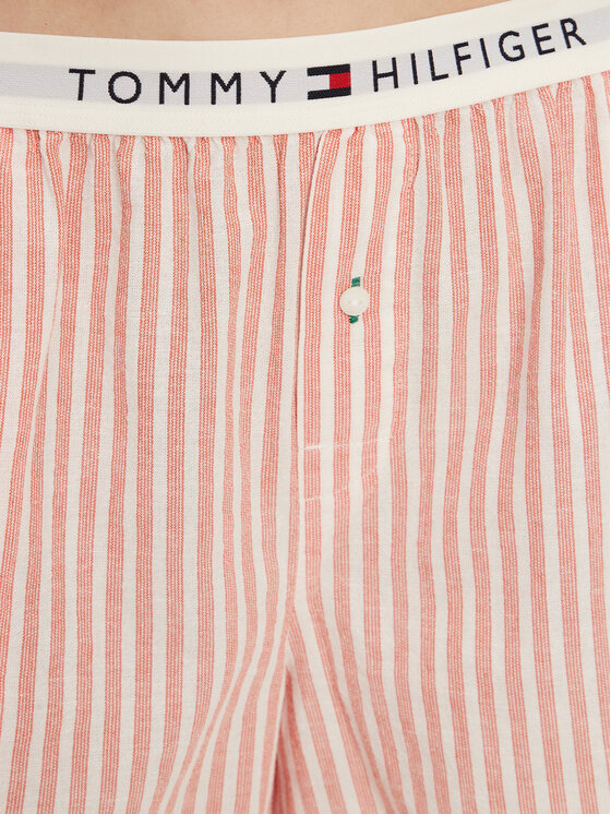 Tommy Hilfiger Tommy Hilfiger Piżama UW0UW05799 Pomarańczowy Regular Fit