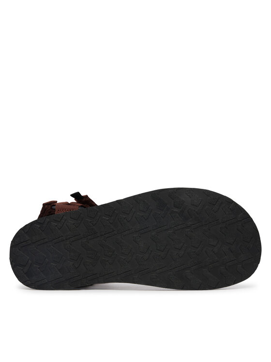 Jack Wolfskin Jack Wolfskin Sandały Taiga A65623 Brązowy ciemny