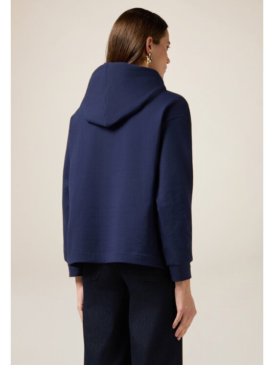 Oltre Oltre Felpa G846J004611N0Z4 Blu Over Fit