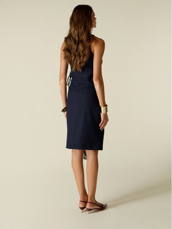 Oltre Oltre Gonna midi 1066R001631N0Z4 Blu Slim Fit