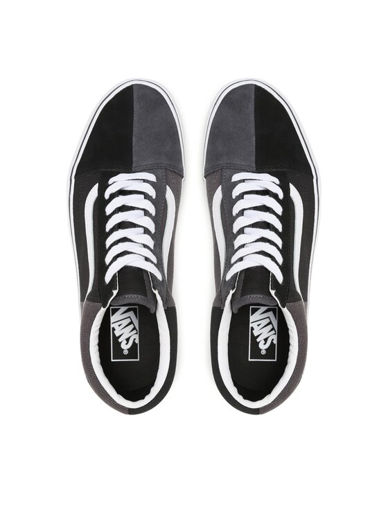 Vans old skool hotsell sneaker shoes (black pewter)