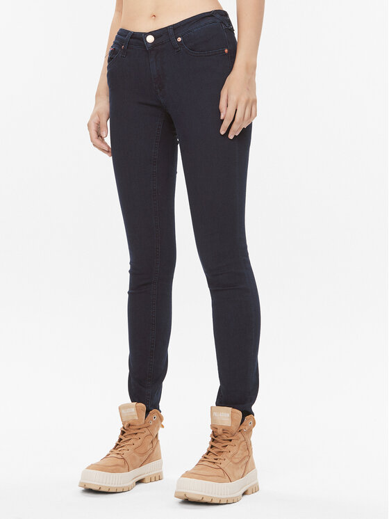Tommy Jeans Tommy Jeans Blugi Sophie DW0DW09210 Bleumarin Skinny Fit