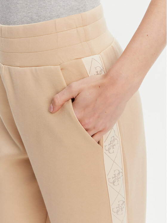 Guess Guess Jogginghose W5YB11 KBYE2 Beige Regular Fit