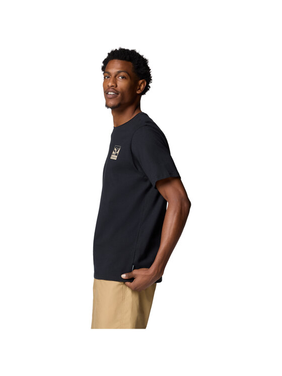 Columbia Columbia T-Shirt Columbia Explorers Canyon Back SS Tee Czarny Regular Fit
