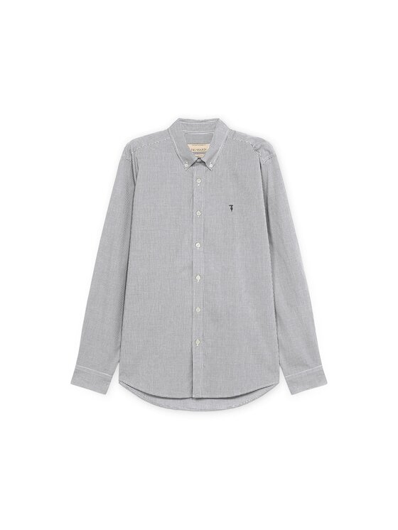 Trussardi Trussardi Koszula 5030N000037N0QB Szary Regular Fit