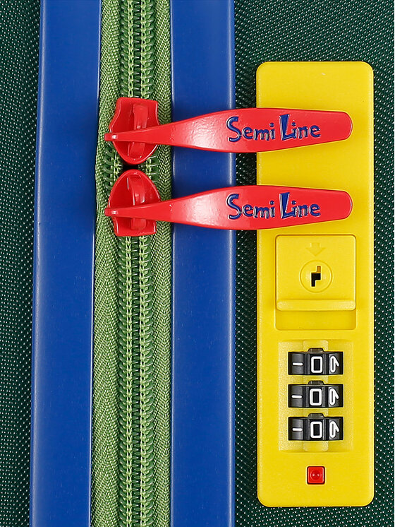 Semi Line Semi Line Kovček za kabino T5931-1 Zelena