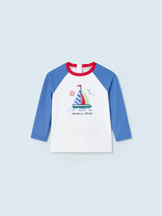 Mayoral Mayoral Μπλουζάκι 1031 Μπλε Regular Fit