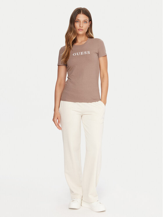 Guess Guess T-särk O5RI01 KBBU1 Beež Regular Fit