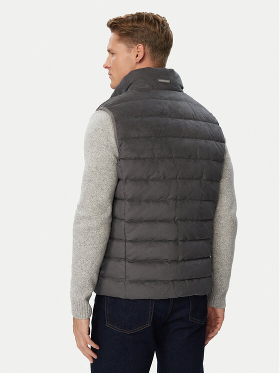 Milestone Milestone Жилетка за костюм MSDawson 630372 60915 Тъмносив Regular Fit