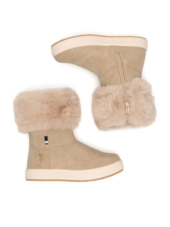U.S. Polo Assn. U.S. Polo Assn. Čizme VICKI001K/DYF1 Bež