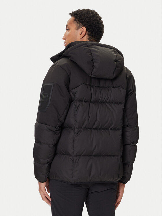BOSS BOSS Vatovaná bunda Block-X JT 50548693 Černá Regular Fit