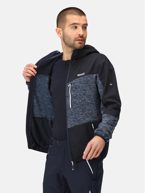 Regatta Regatta Polar Cadford V RMA535 Granatowy Regular Fit
