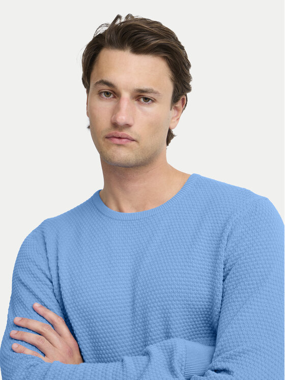 Blend Blend Pulover 20717257 Albastru Regular Fit