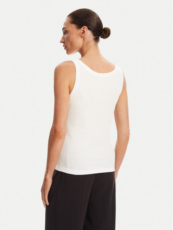 Rinascimento Rinascimento Top CFC0124040003 Biały Regular Fit