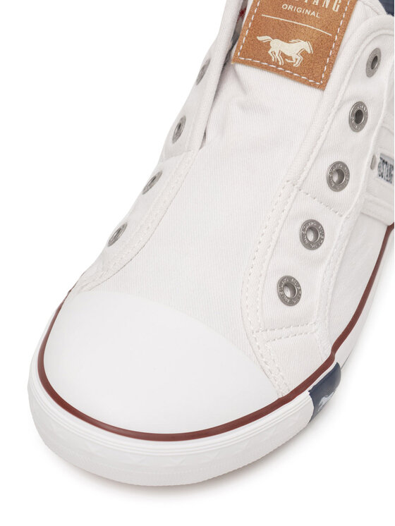 Mustang Mustang Sneakers aus Stoff 1099-409 Weiß