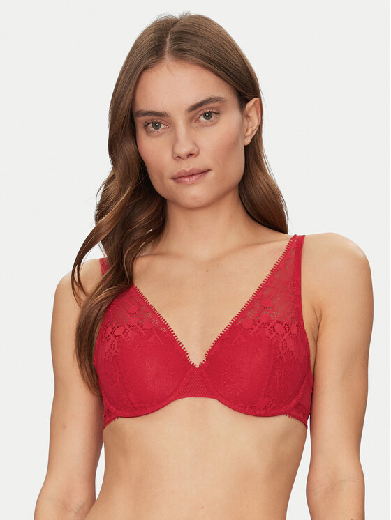 Chantelle Chantelle Сутиен с банели Day To Night C15F70 Червен