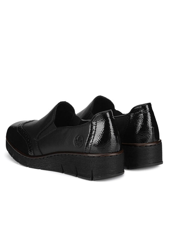 Rieker Rieker Pusbačiai 53776-00 Juoda